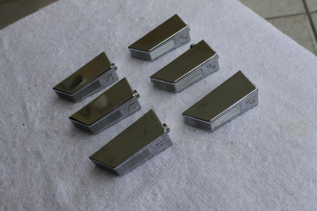 6 Vintage SONOR Phonic lugs  Toms or bass drum 1&7/8