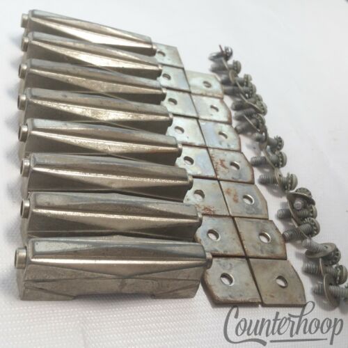 Gretsch 8x Snare Drum Broadkaster Rocket Lugs Vintage 40s Nickel Round Badge USA