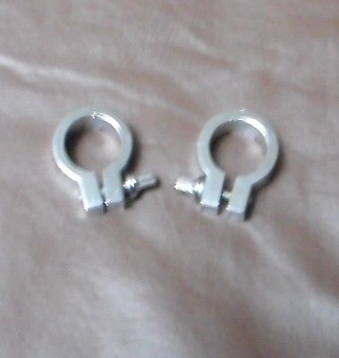 Memory Lock Pair for Percussion Chrome Finish with Lugs