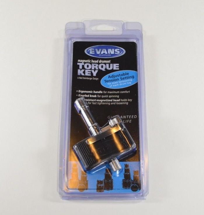 Evans Magnetic Drum Head Torque Key Brand New Drum Set Tuning Key D'Addario