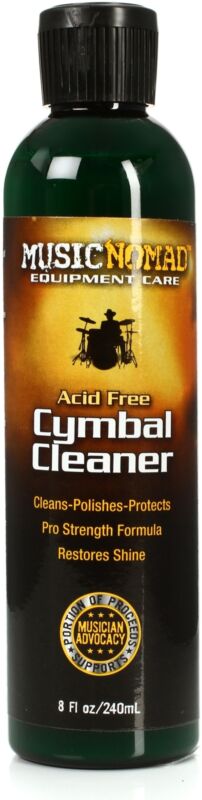 MusicNomad Cymbal Cleaner - Cleans, Polishes & Pro