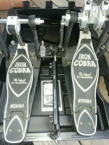 TAMA Iron Cobra HP900N Dual Bass Kick Drum Pedal with Case