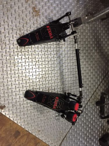 Tama Power Glide Limited Edition Double Bass Pedal Black & Red Good Condition
