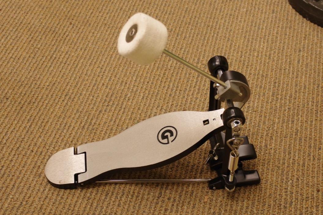 Gibraltar Bass drum single pedal leather strap drive