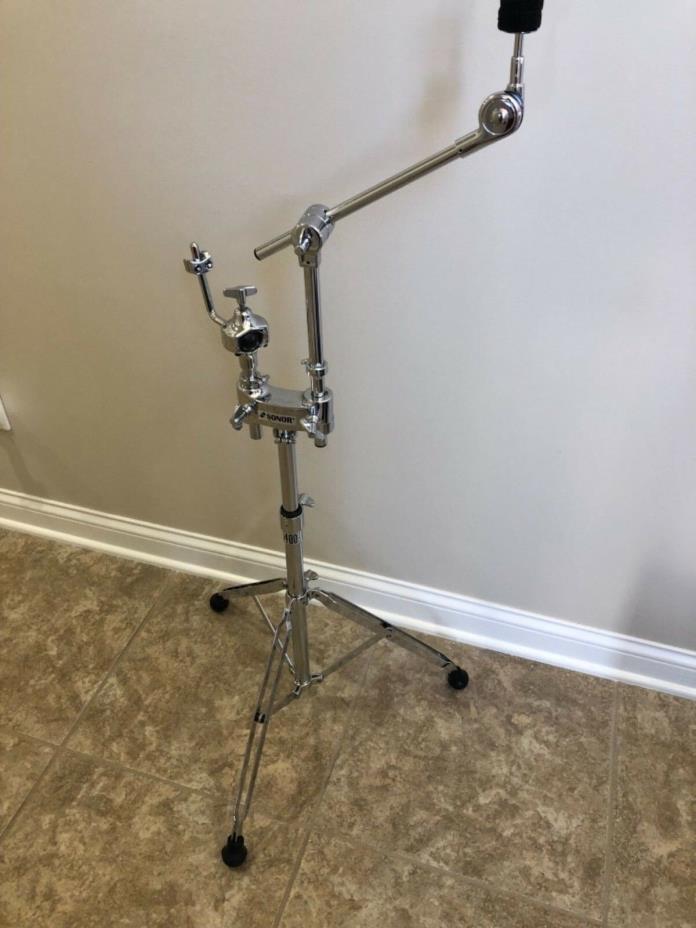 SONOR 400 SERIES Double Stand Boom Arm and Tom Mount