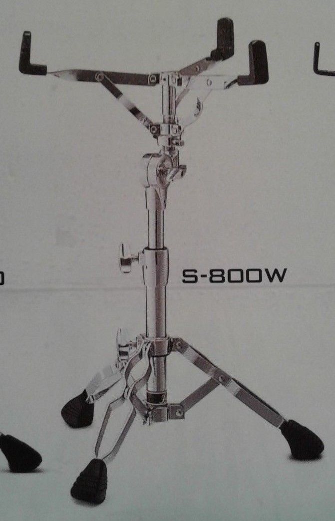 S-800W Pearl Drums Snare Stand, Gear Tilter, Double Braced Legs, Heavy Hardware