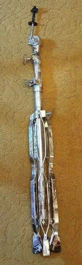 REMO Heavy Duty Straight CYMBAL Stand DOUBLE BRACED *USED* Painted As Is - Pearl