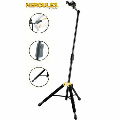 Hercules Model GS415B Tripod Single Guitar Stand-Auto Grip System & Folding Head