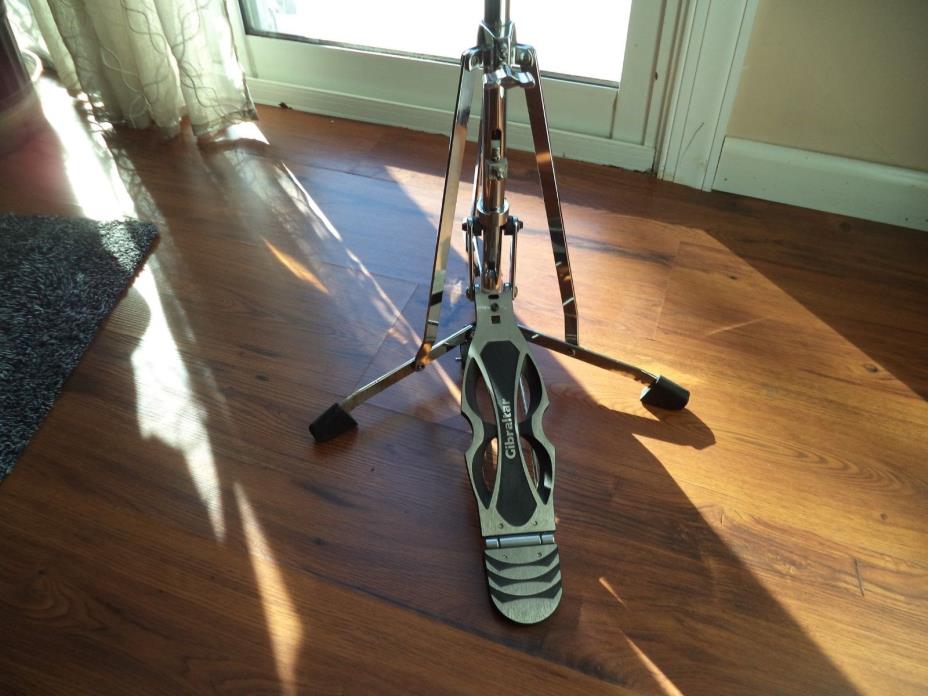 Gibraltar Flat Base Hi Hat Stand With Clutch New Condition RLRR LRLL