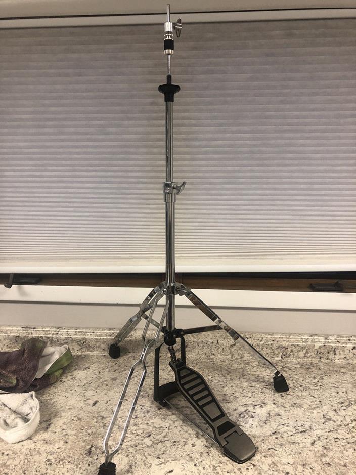Percussion Plus hi hat cymbal stand. Good used condition. Includes clutch.