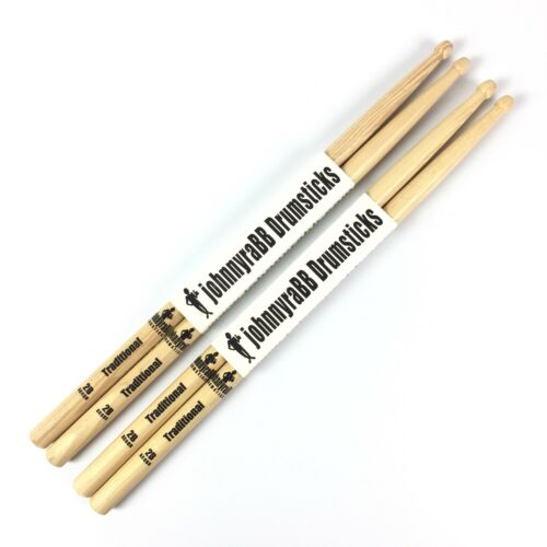 Drumsticks Johnny Rabb Traditional 2B Acorn 2 Pair From Original Manufacturer