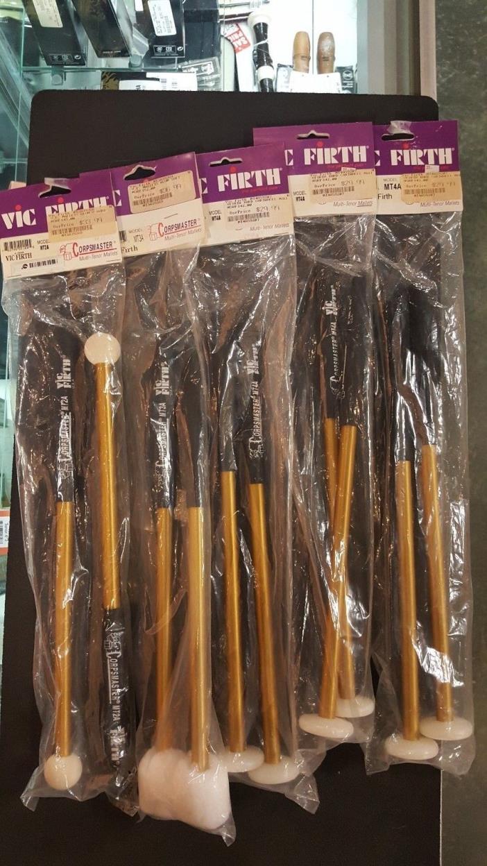 Aluminum Multi-Tenor Mallets, Corpsmaster by Vic Firth, Lot of 5