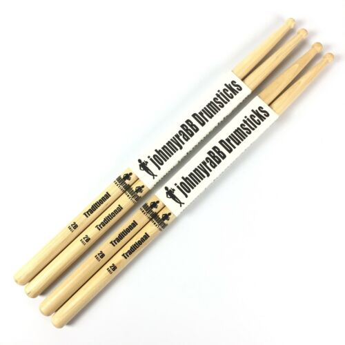 Drumsticks Johnny Rabb Traditional 2B Ball 2 Pair From Original Manufacturer