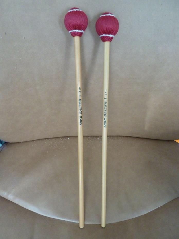Mike Balter 24R Pro Vibe Mallets - Red Soft