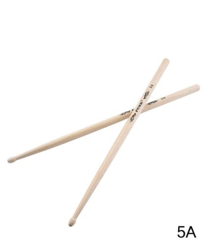 Pair Of PUNK 5A  Oak Wood Drum Sticks Drumsticks Training Accessory