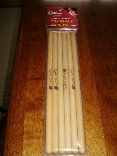 Timbale Sticks LP655-Tito Puente Signature Series  3 Pairs
