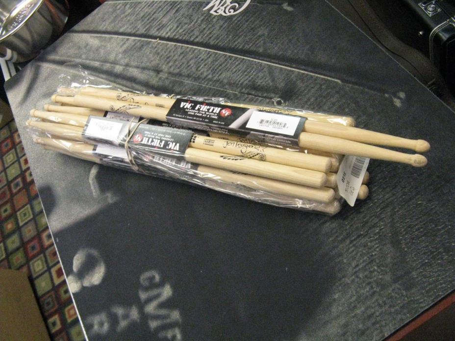 10 Pairs of Vic Firth Jen Ledger Drum Sticks Skillet
