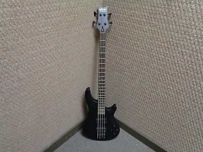 Schecter Diamond Series Damien-4 Black Electric Bass