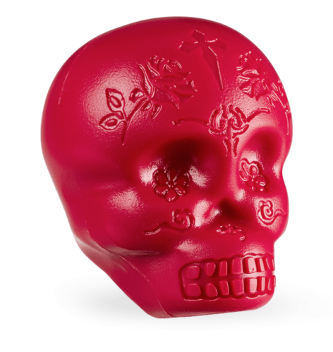 Latin Percussion LP Sugar Skull Shaker Red