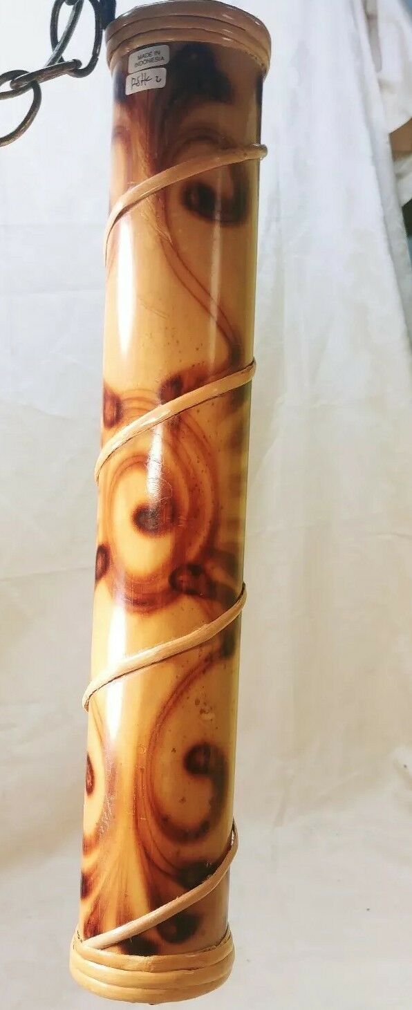 Bamboo rain stick 16