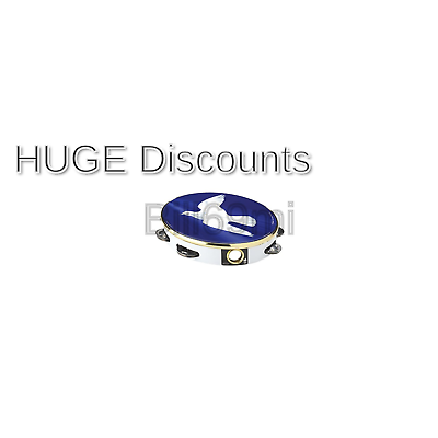 Remo TA-9108-18 Praise Tambourine - Religious Dove, 8