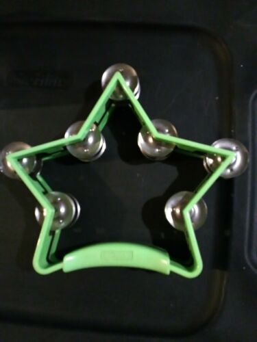 DaDi Star Shaped Tambourine W/Double Set Of  Metal Jingles