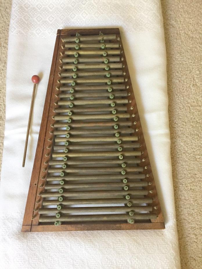 Antique Wood Frame Awesome Xylophone/Chlidren's Musical Instrument