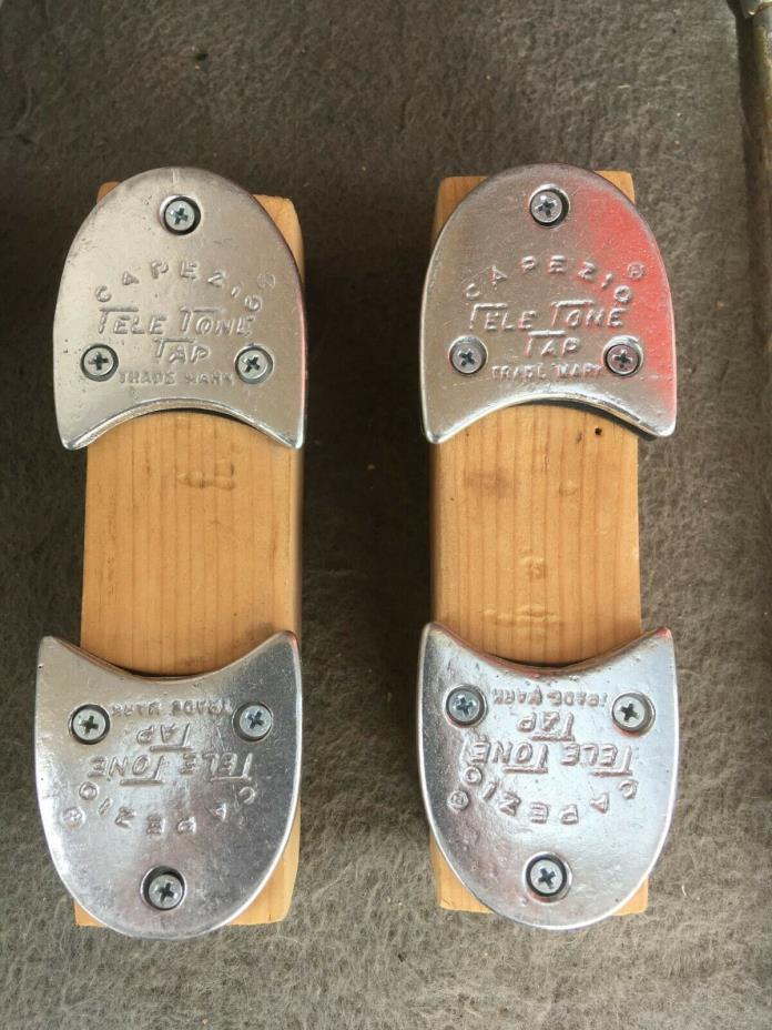 RARE CAPEZIO TELE TONE TAP SOUND EFFECT, VAUDEVILLE ORCHESTRA PIT.