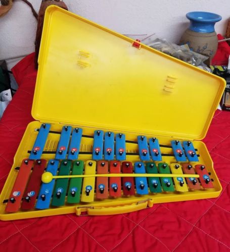 Percussion Plus YHXP25K A-A Student Xylophone with Case and Mallets