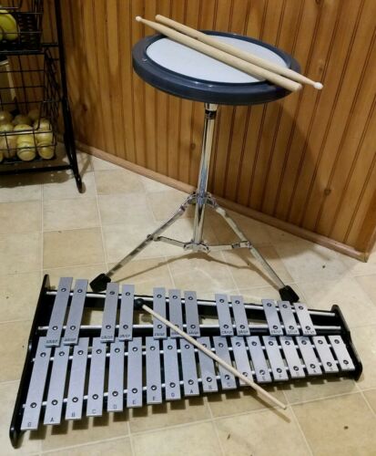 Pearl Percussion Bell 32 Key Student Xylophone with Snare Drum