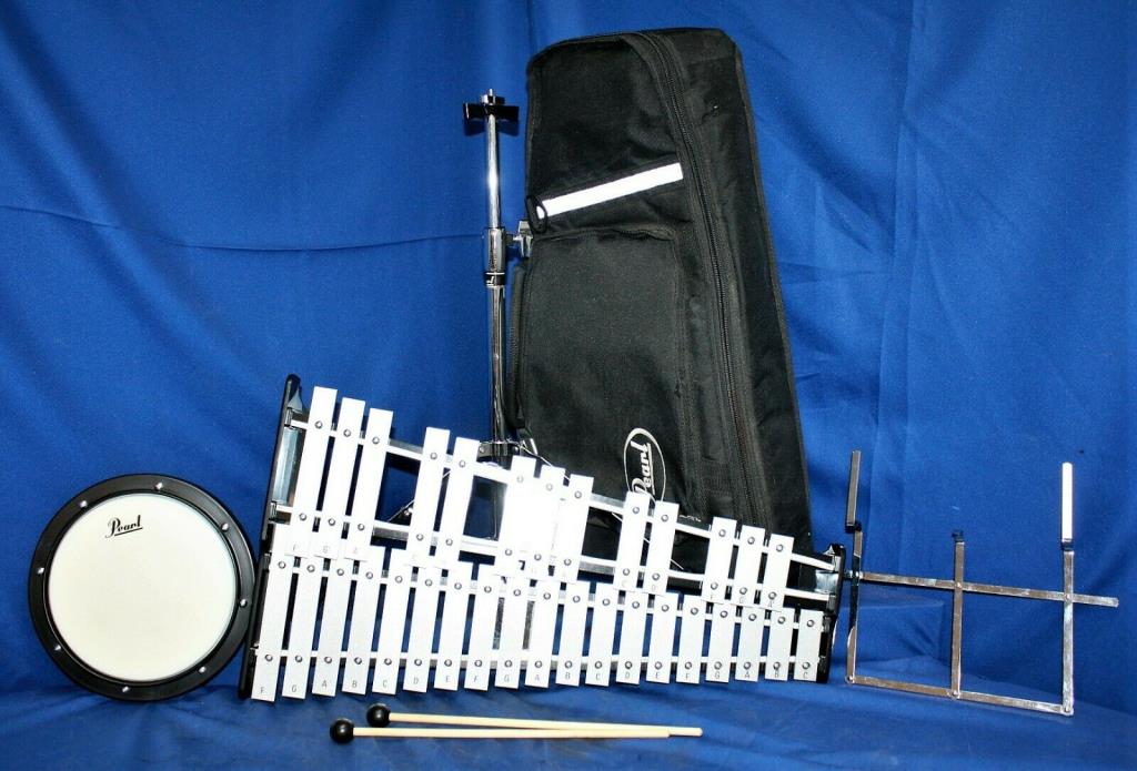 Pearl Xylophone Kit w/ Pearl Snare Drum, Mallets, Stand & Case