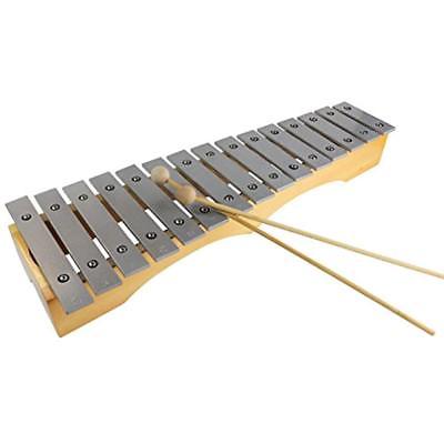 Xylophone Glockenspiel For Adults - Professional Diatonic Metallophone 19 Inches