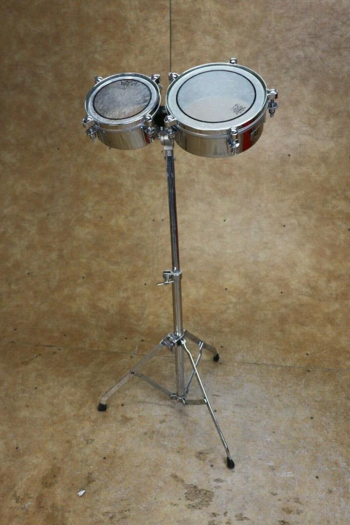 Latin Percussion Mini Timbales w/Stand