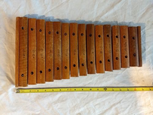 Vintage Glockenspiel Small Xylophone kids toy musical repurpose instrument