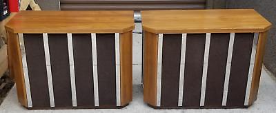 TWO MATCHING LESLIE DUAL SPEED SPEAKERS !!