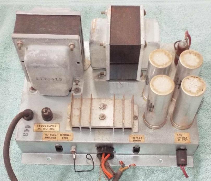 Allen Organ T-12-B Gyro Generator Regulator Driver Untested Working When Removed