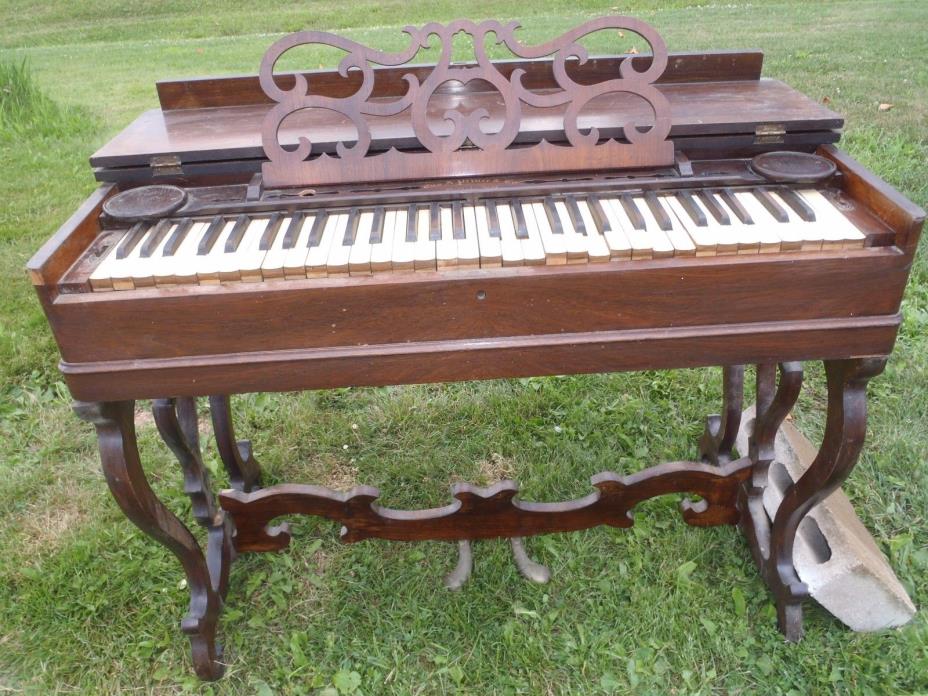 RARE VINTAGE 1880'S,1900'S SHIPS ORGAN,PIANO,ANTIQUE,ALL ORIGINAL,NEW YORK