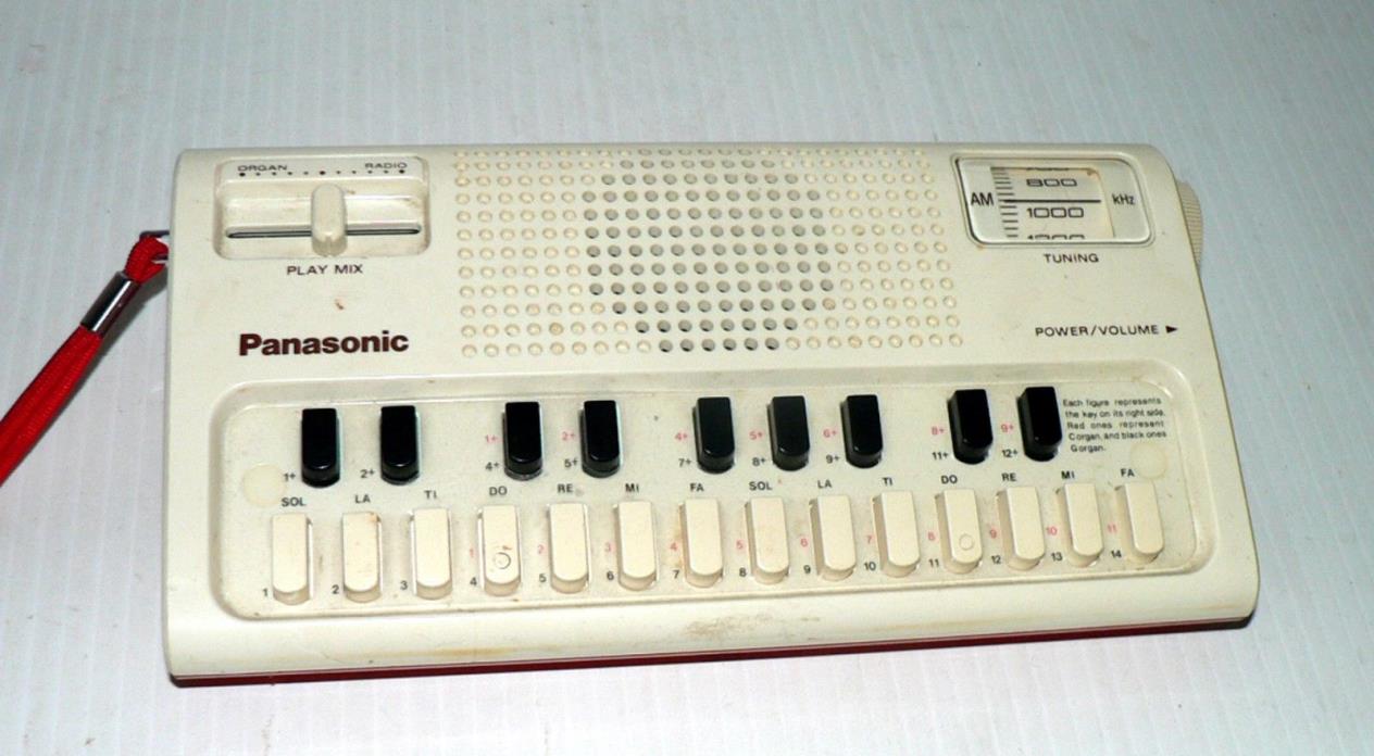 PANASONIC ORGAN WITH RADIO ....RARE ....... MODEL: R1088