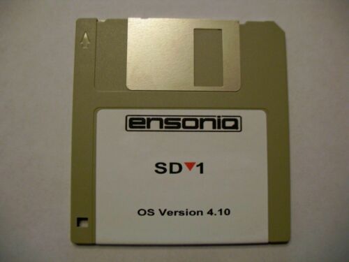 Ensoniq SD1 Operating System Disk v4.10 Sequencer OS