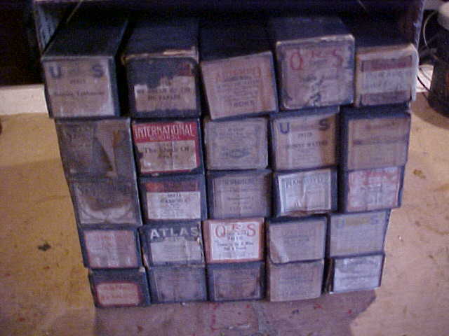 25 Player piano Rolls QRS  assortment lot 4