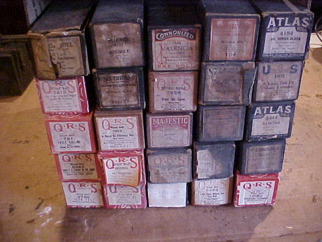 25 Player piano Rolls QRS  assortment lot 3