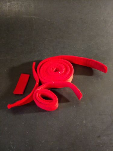 New LOT RED Piano Rail Felt 3/8