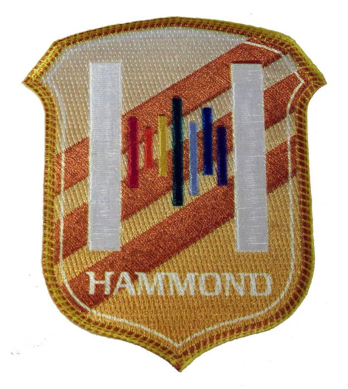 Hammond Organ Sew-on Patch