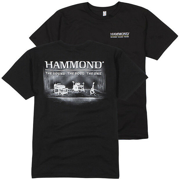 Hammond Organ Power Trio T Shirt (size Large)