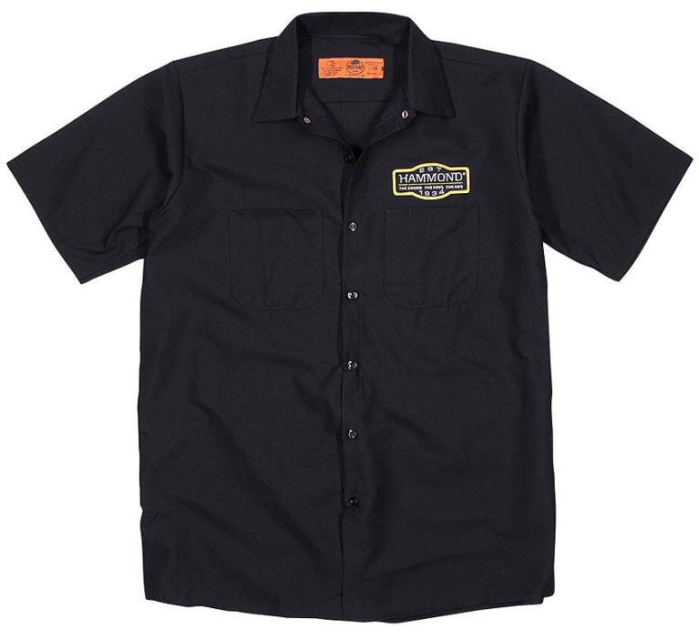 NEW! Hammond Mechanics Shirt (Factory Authorized) at BB Organ (Large)