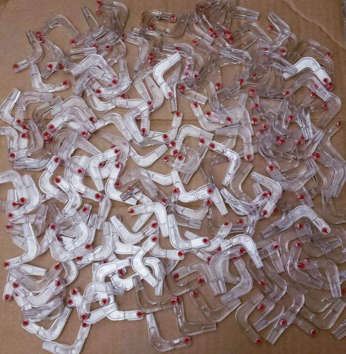 Approx 180+ Spinet Piano Lifter Elbows, Snap-on Plastic/Poly Type