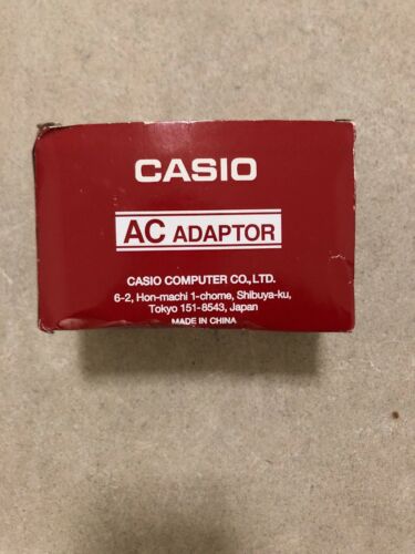 Casio AD-12MLA (U) OEM Original AC Power Adapter AD12M3 For Keyboard CTK WK PX
