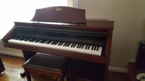 Kawai Concert Performer Digital Piano Model CP115, Dark walnut, barely used!