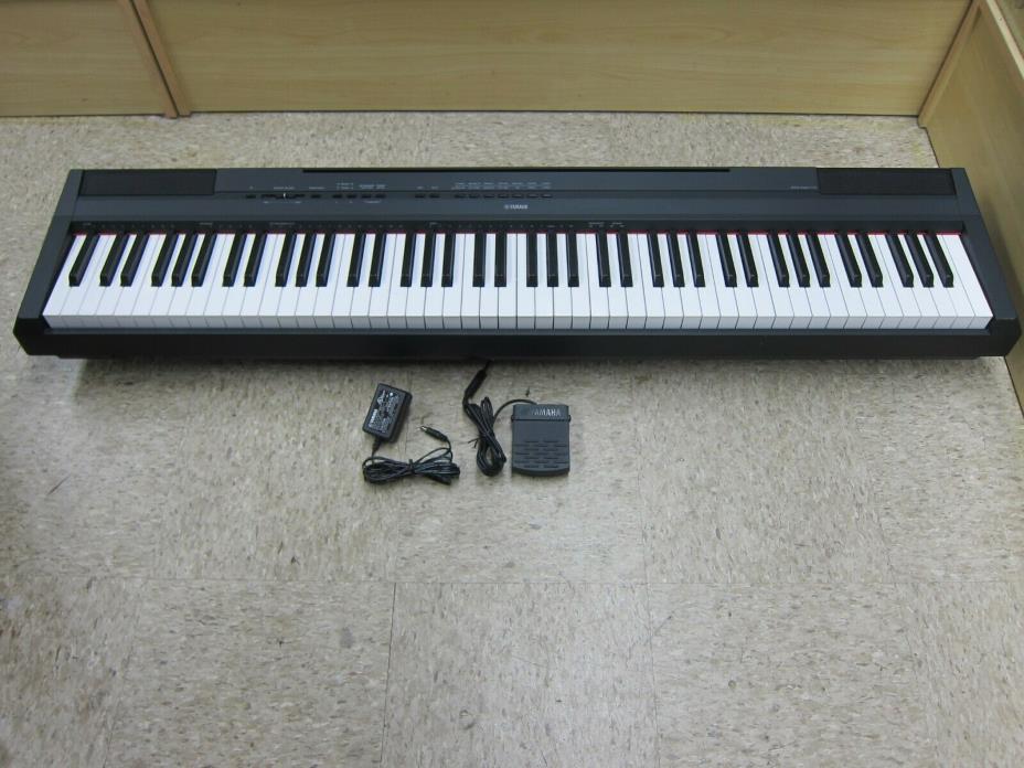 Yamaha P-115B 88-Key Digital Piano (Black)  Excellent Condition