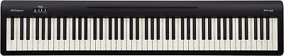 Roland FP-10 - Black (Demo 88-key Piano, Blk) (Open Box)